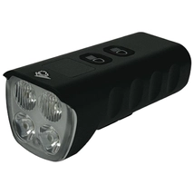 VELOTECH Pro 1600L 3LED USB első lámpa - 1600 lumen - alu