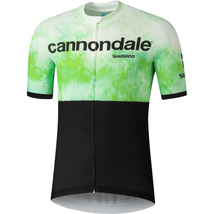 CANNONDALE CFR Replica Jersey By Shimano rövidujjú országúti mez - fekete/zöld