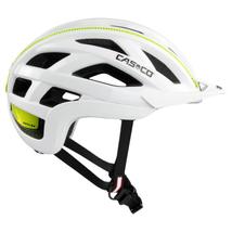 CASCO Cuda  2 kerékpáros sisak, white neonyellow shiny