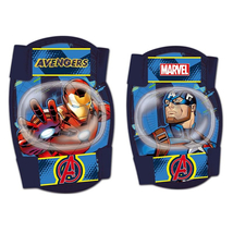 Gyermek térdvédő és könyökvédő szett - Marvel Avengers / Bosszúállók - sötétkék