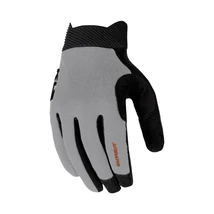 KLS Cutout Long 025 hosszúujjú kerékpáros kesztyű - Light Grey