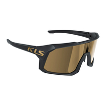 KLS Dice 2 Polarized kerékpáros szemüveg - polarizált Gold / Gold + Transparent
