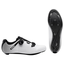 NORTHWAVE Road Core Plus 2 országúti kerékpáros cipő - fehér/fekete