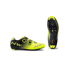 NORTHWAVE Road Revolution kerékpáros országúti cipő - sárga fluo