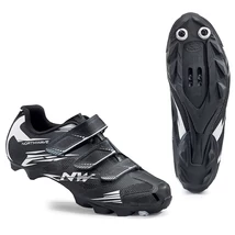 NORTHWAVE Scorpius 2 3S MTB kerékpáros cipő - fekete/fehér - 36
