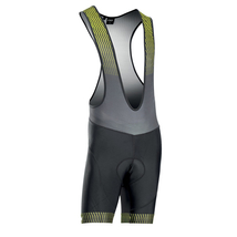 NORTHWAVE Origin kantáros rövid kerékpáros nadrág (2022) - fekete/fluo sárga
