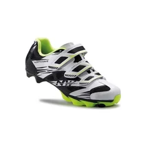 NORTHWAVE MTB Katana 2 3S WMN női kerékpáros cipő, fehér/fekete/sárga fluo