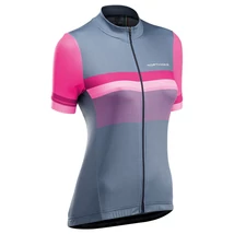 NORTHWAVE Origin WMN rövidujjú mez - szürke/magenta