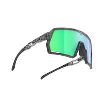 RUDY PROJECT Kelion Crystal Ash-Black/Multilaser Green sportszemüveg